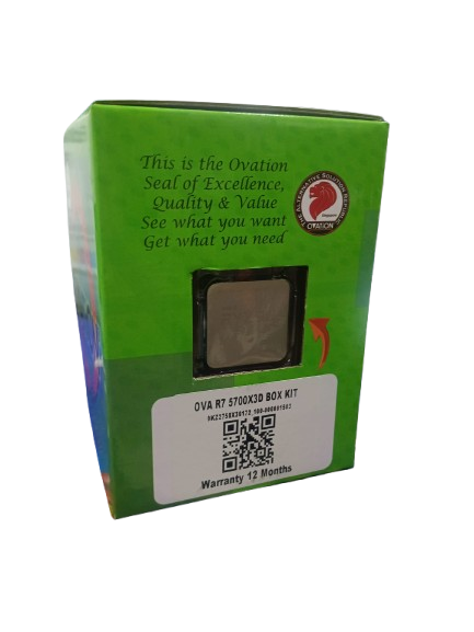 AMD Ryzen 7 5700X3D OVA BOX with FAN