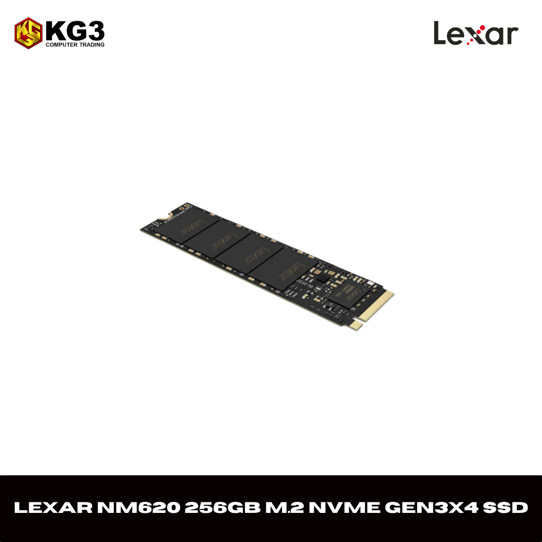 Lexar NM620 256GB M.2 NVMe Gen3x4 SSD