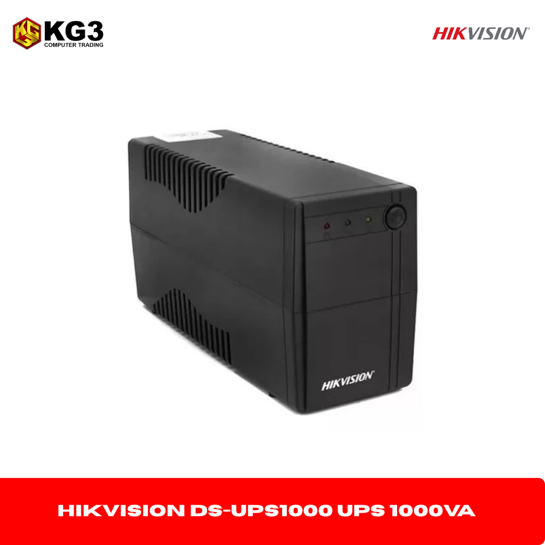 Hikvision value DS-UPS1000 UPS 1000VA / 600 W Compact size