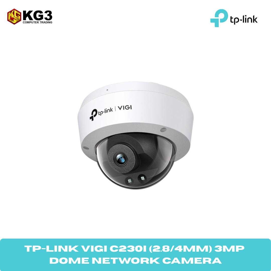 TP-Link VIGI C230I (2.8/4mm) 3MP Dome Network Camera