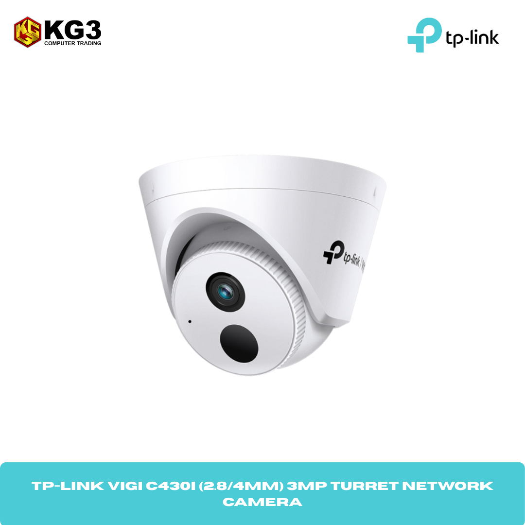 TP-Link VIGI C430I (2.8/4mm) 3MP Turret Network Camera