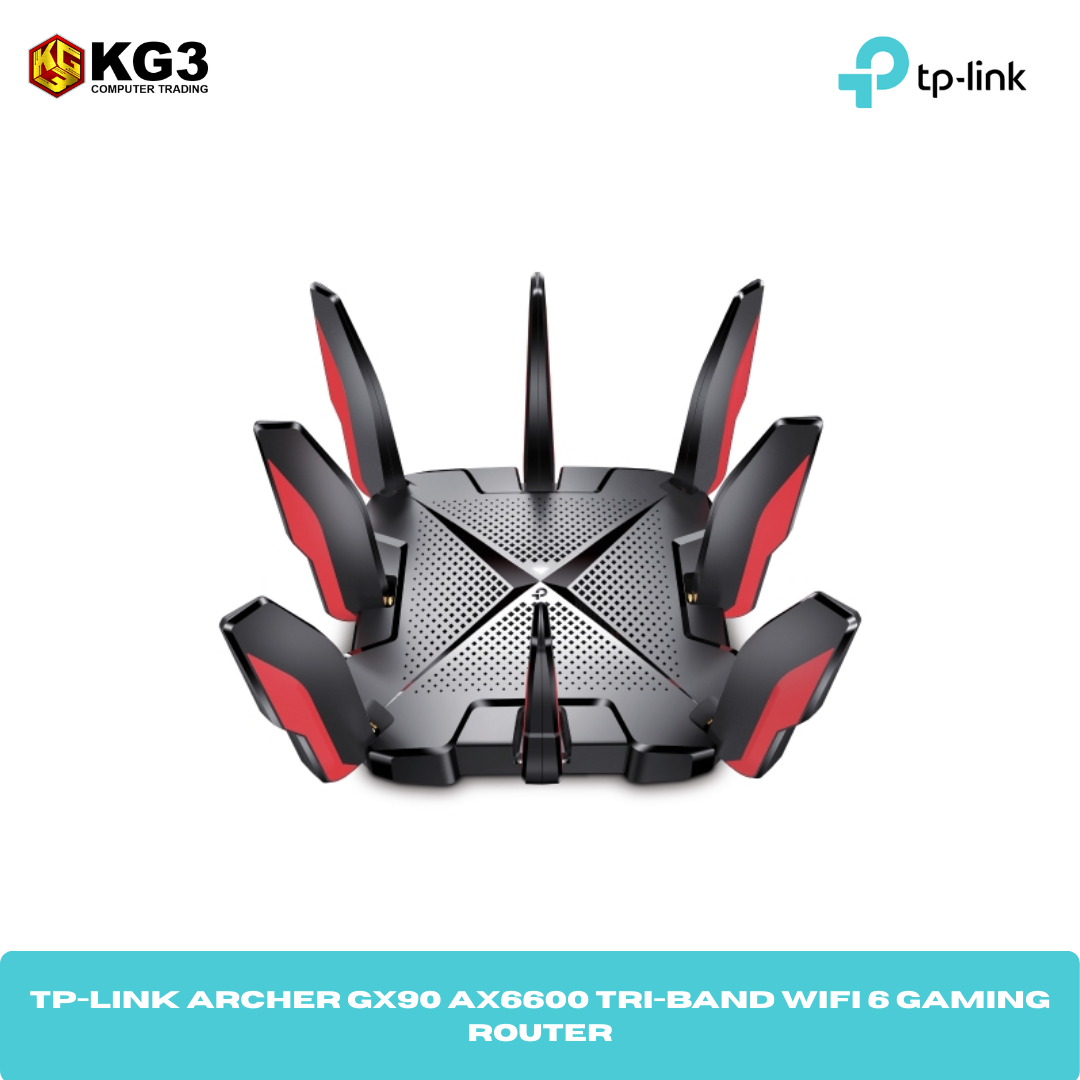 TP-Link Archer GX90 AX6600 Tri-Band Wifi 6 Gaming Router