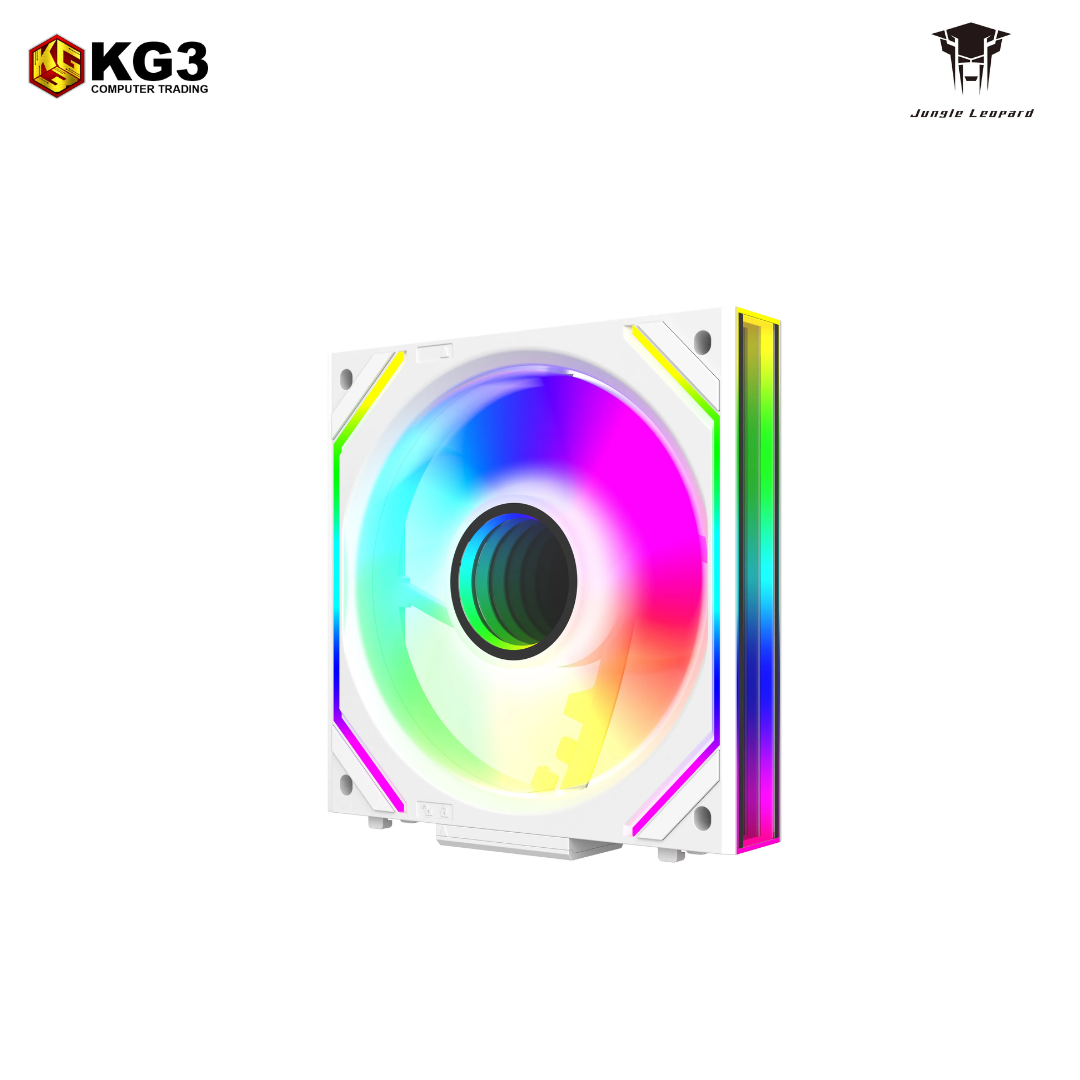 Jungle Leopard Interstellar V2 Block ARGB Single Fan WHITE