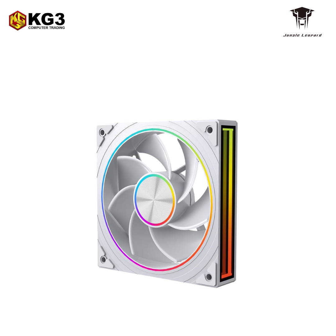 Jungle Leopard Transwarp ARGB Single Fan WHITE